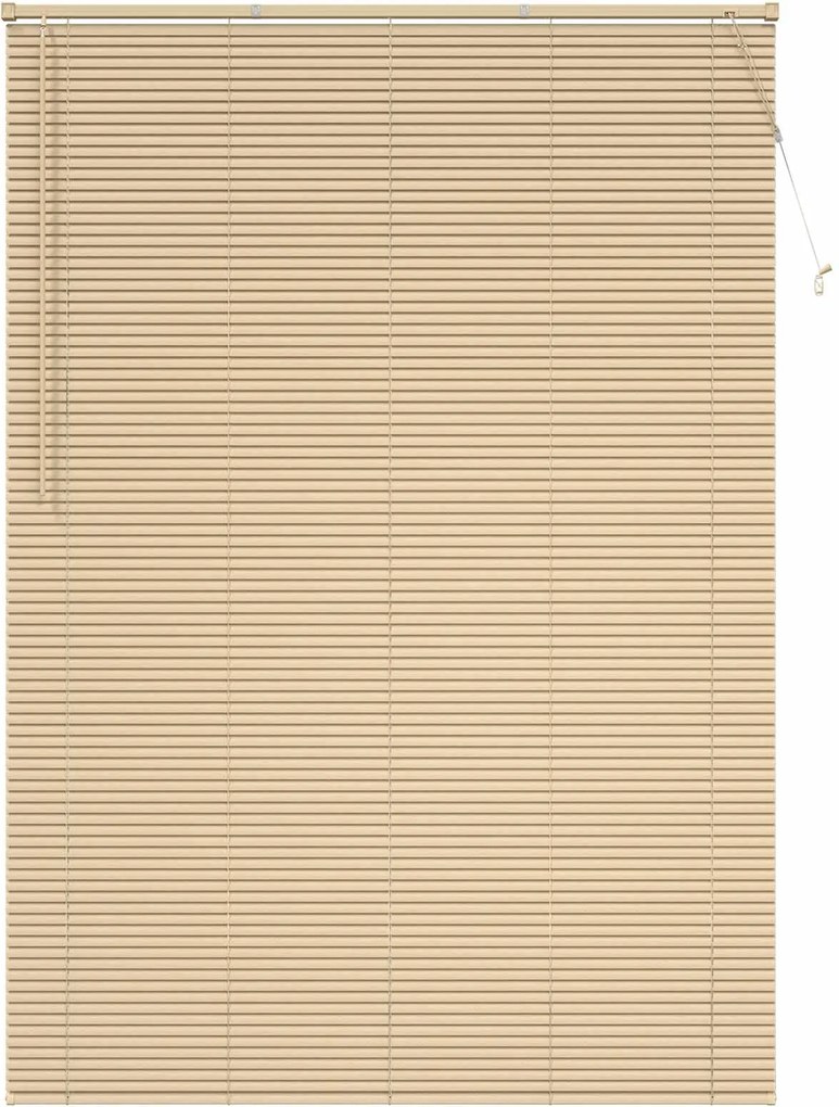 vidaXL Zsaluzia Állítható Világos barna mintával 213 x 130 cm PVC