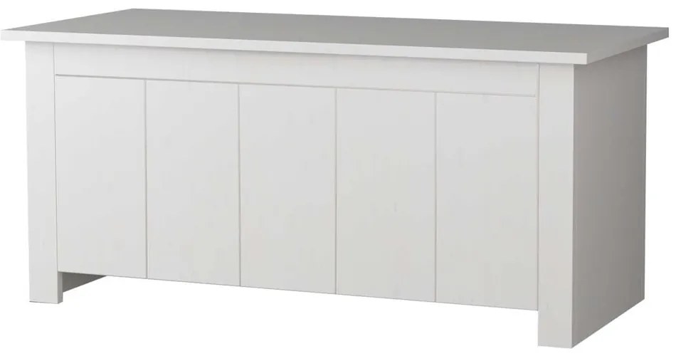 Fehér borovi fenyő tárolóláda 100x45 cm Bertram – Støraa