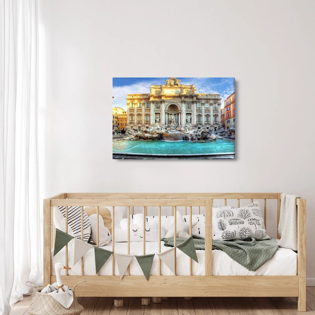 Kép - Trevi-kút (90x60 cm)