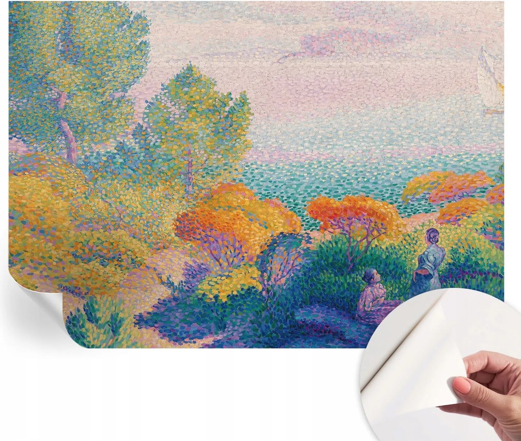 Öntapadós tapéta Divatos 3D fali ragasztó Tengerparti tájkép 208x146 cm