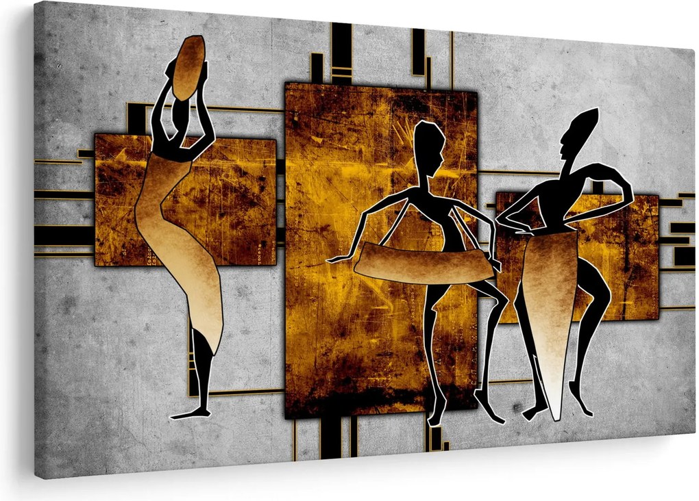 Kép - Az afrikai kultúra motívumai (90x60 cm)
