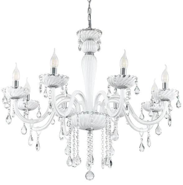 Eglo 39114 - Csillár CARPENTO 8X14/40W/230V