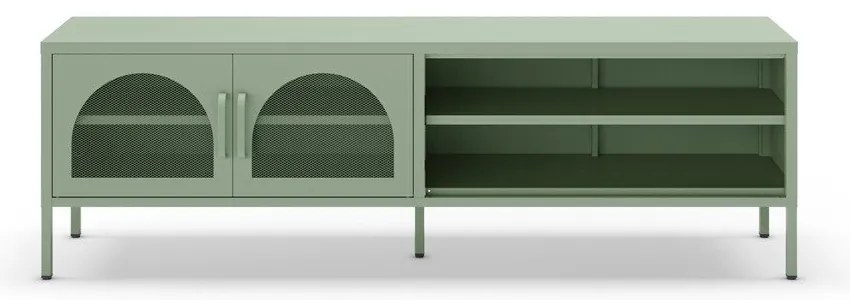 Mentazöld TV-állvány 160x50 cm Diora – Marckeric