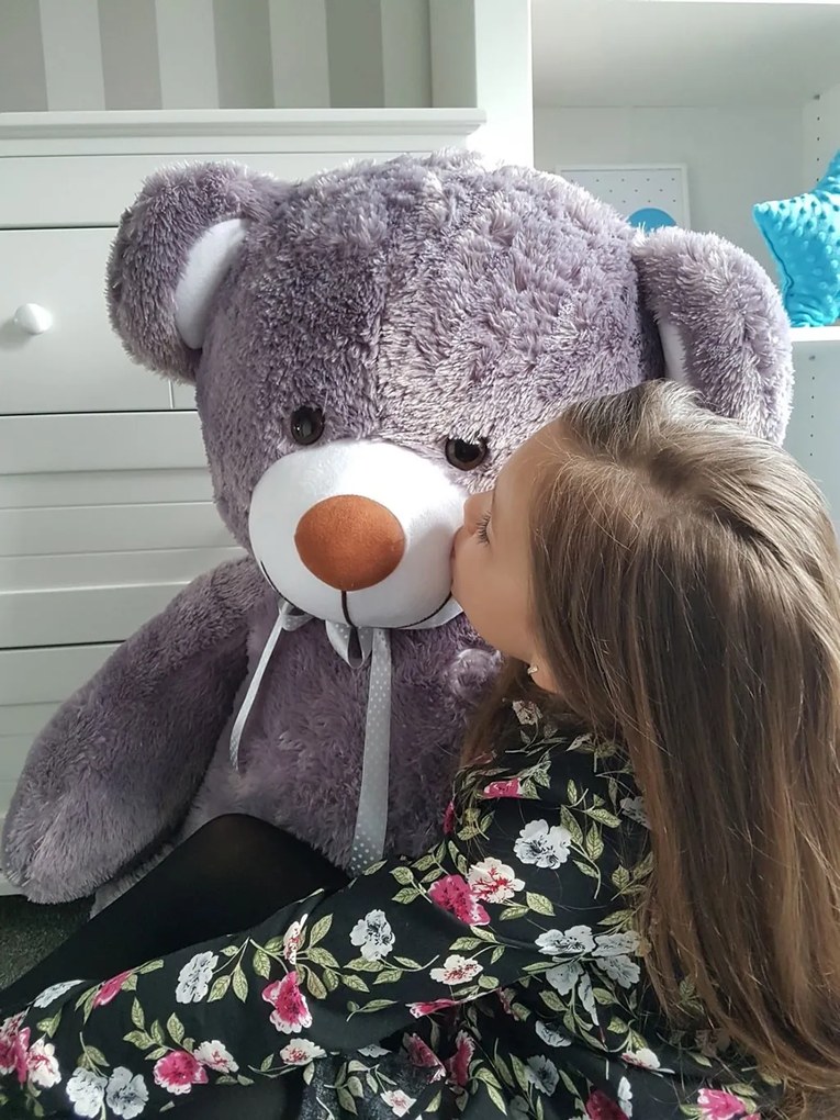 Plüss játék Maci 160 cm grey