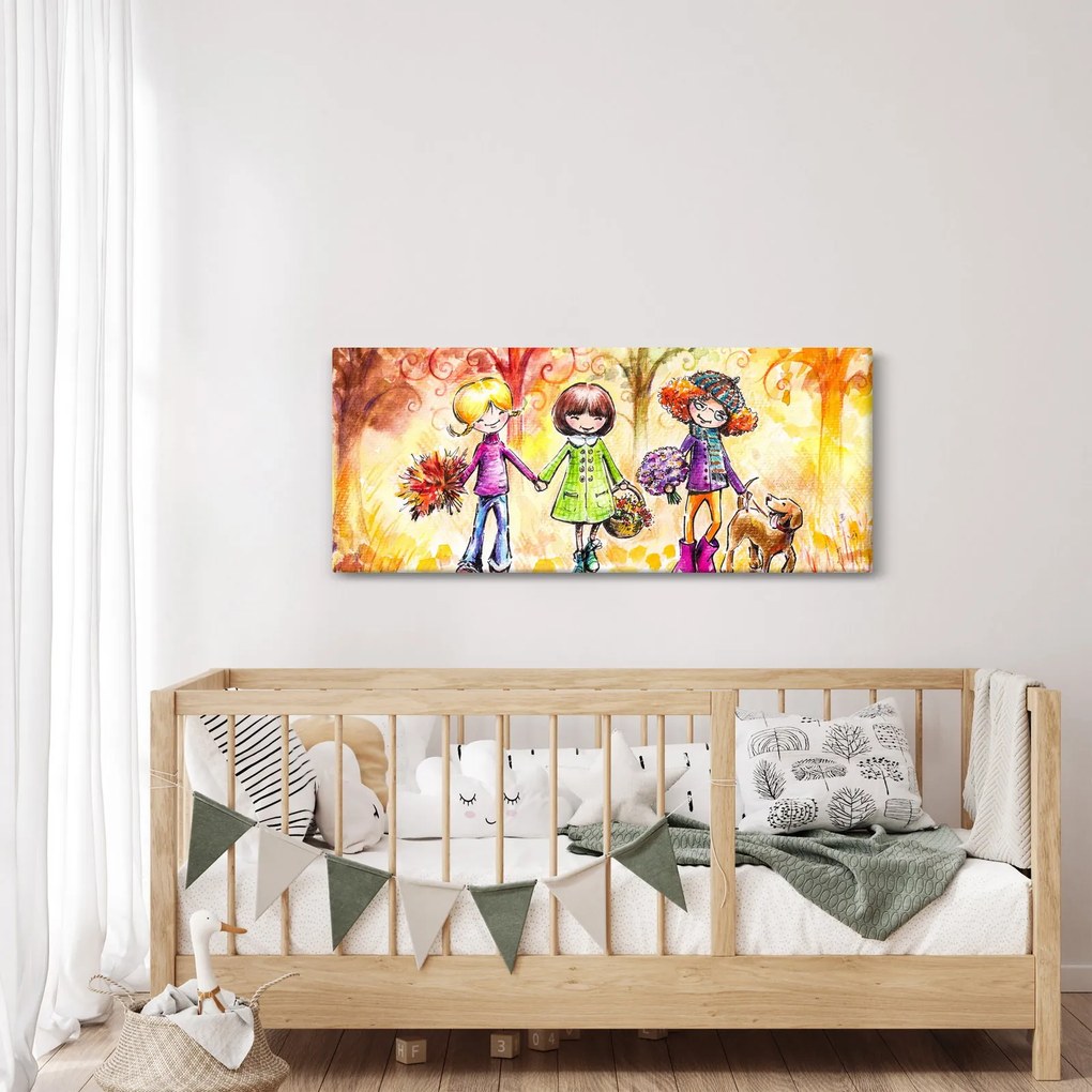 Kép - barátság (120x50 cm)