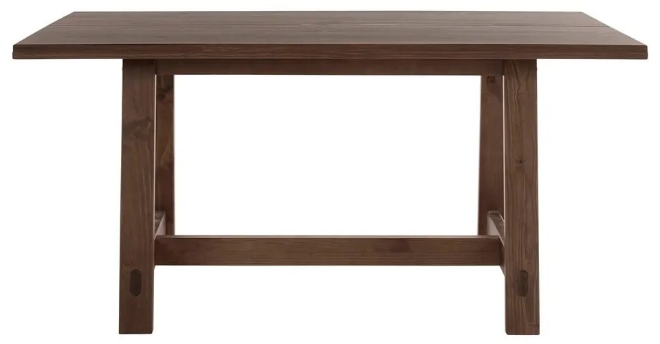 Barna borovi fenyő étkezőasztal 90x160 cm Derby – Støraa