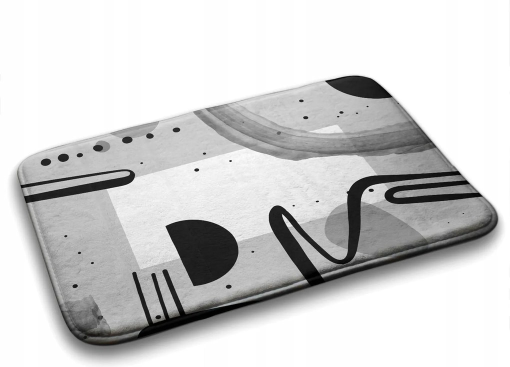 Fürdőszobaszőnyeg Geometrikus minták 90x60