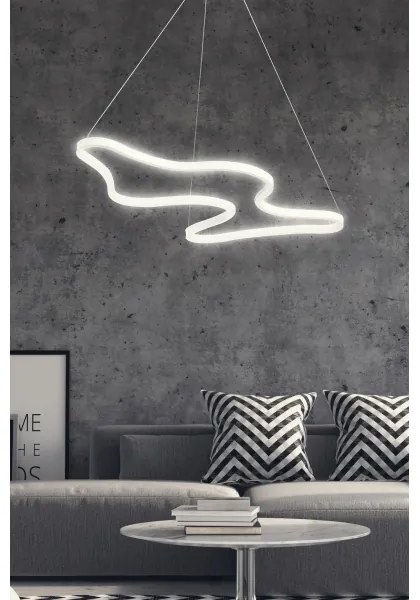 LED csillár kábellel ARTISAN LED/36W/230V 6500K fehér