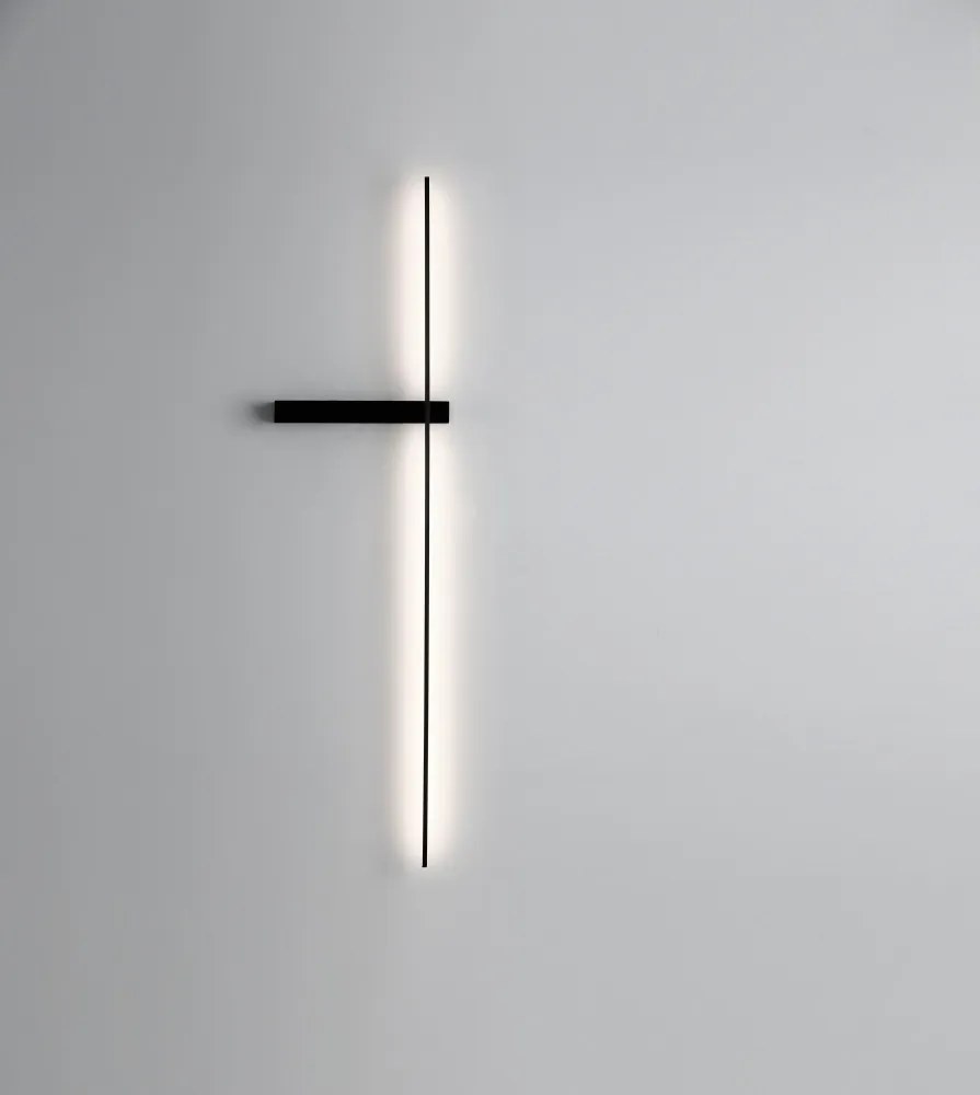 Fali Lámpa Fekete SLIM VIOKEF 4222300