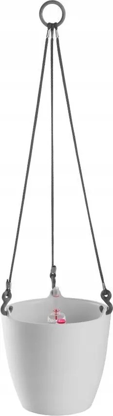 Ariella virágcserép átmérője 25cm jégfehér függő