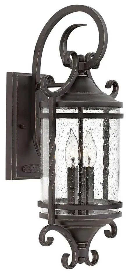 Hinkley HK-CASA-M - Kültéri fali lámpa CASA 2xE14/40W/230V IP44