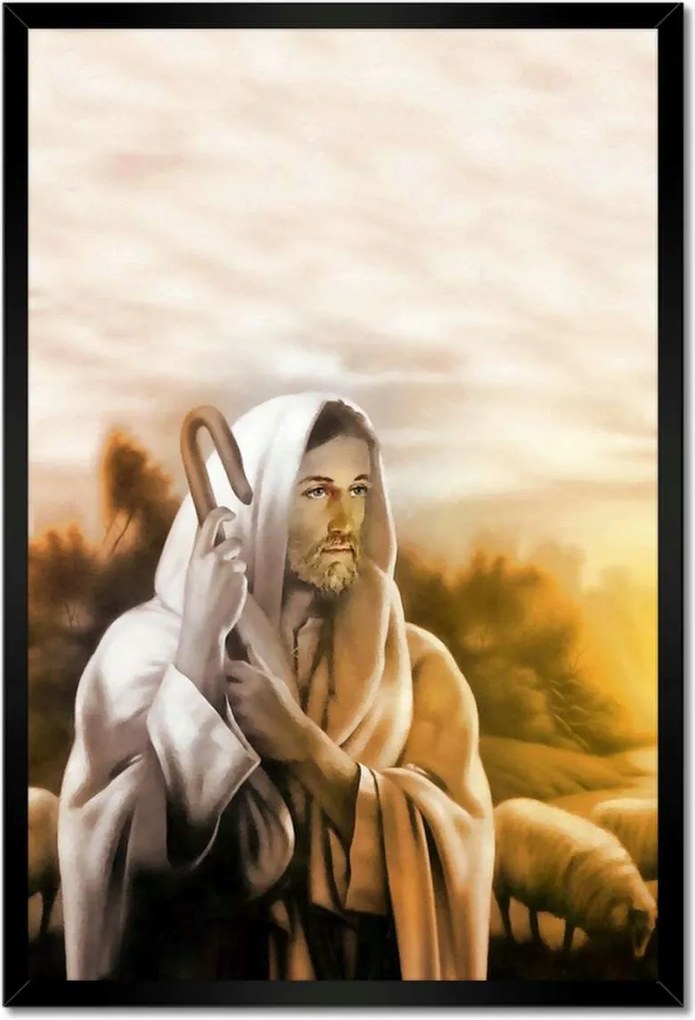 Poszterek keretben 40x60 Jézus a jó pásztor