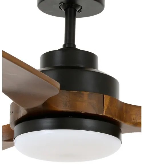 Lucci air 213054 - LED Mennyezeti ventilátor SHOALHAVEN GX53/17W/230V paulownia + távirányító