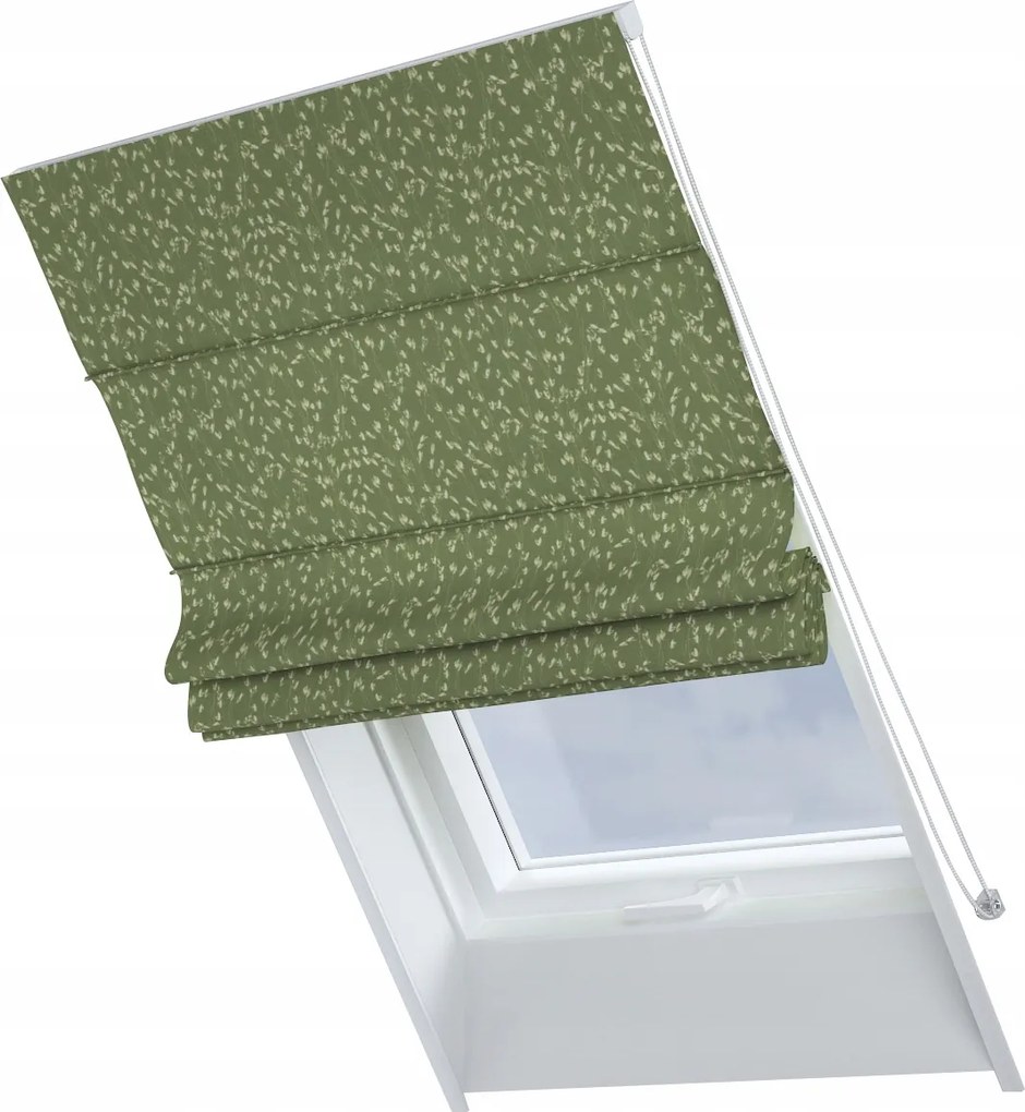 Kész redőny Rimini tetőtéri ablakra 50x60cm zöld