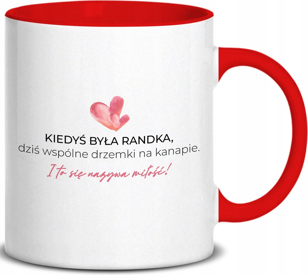 Bögre Piros Fül Közös Szunyókálás A Kanapén Esküvő Évforduló Ajándék