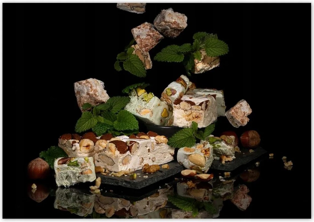 Poszterek 100x70 Nugát mézes dióval