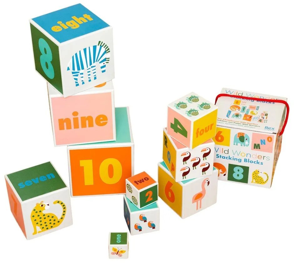 Építőjáték Wild Wonders – Rex London