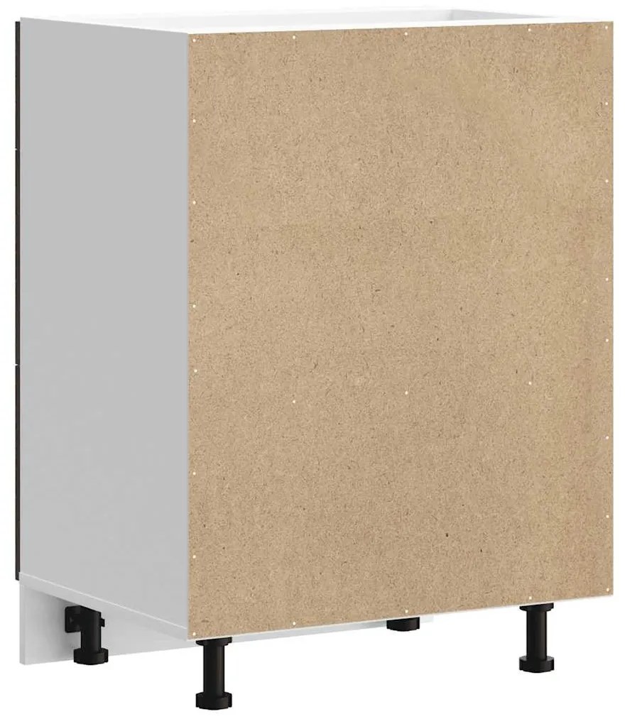 “Lyon” konyhai alapszekrény füstölt tölgy fűrészelt fa