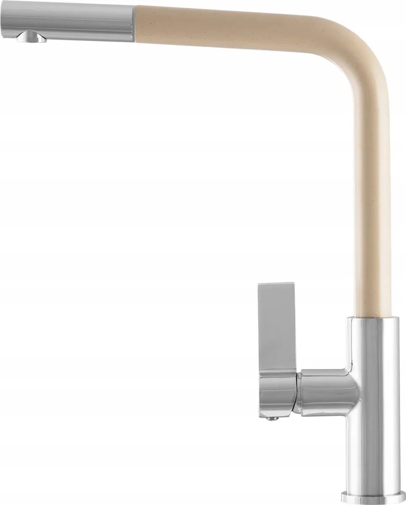 Konyhai csaptelep Side bézs kihúzható kifolyócső Gamma