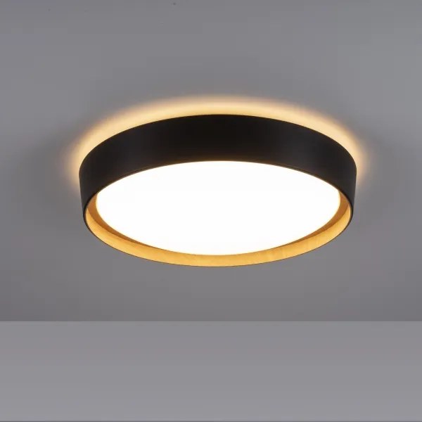 Leuchten Direkt 1434718-LED dimmelhető mennyezeti lámpa EMILIA 28,8W/230V fekete