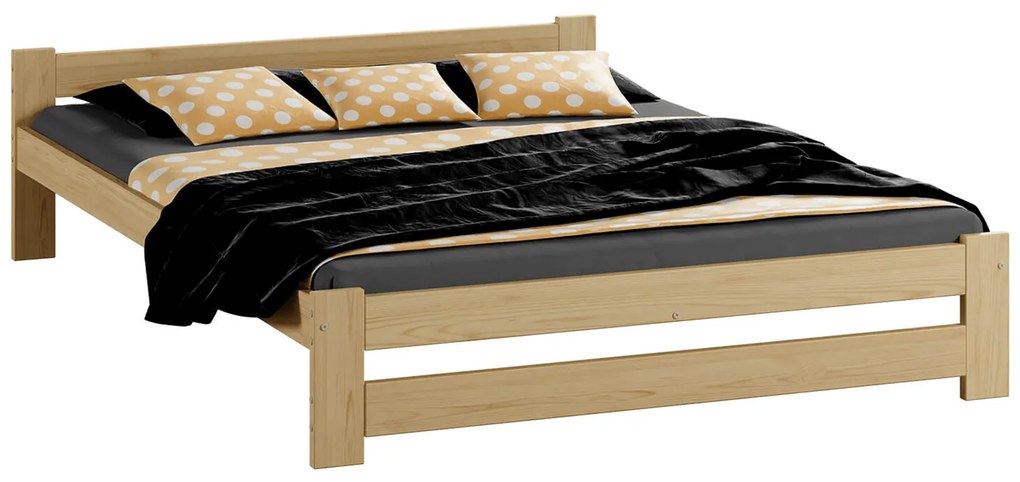 Fa ágy 140x200cm Ran VitBed fenyő