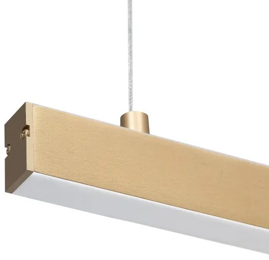 Argon 8836 - LED Csillár zsinóron MIAMI LED/37W/230V 3000K arany