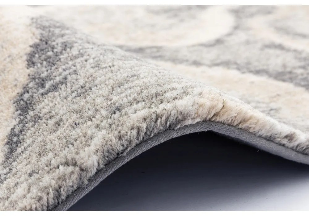 Szürke gyapjú szőnyeg 200x300 cm Ros – Agnella