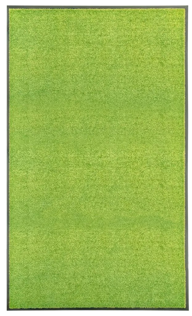 zöld kimosható lábtörlő 90 x 150 cm
