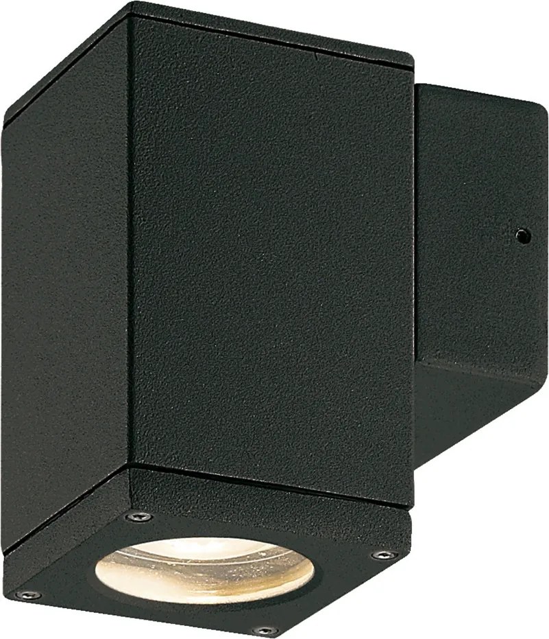 NOVOLUX 555C-G21X1A-02 CUB Modern Kültéri Fali Lámpa Fekete GU10 IP54