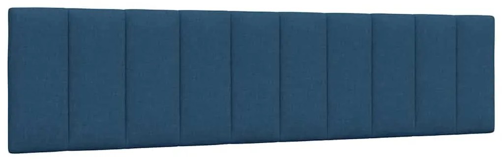 kék szövet fejtámla párna Hanko 200 cm