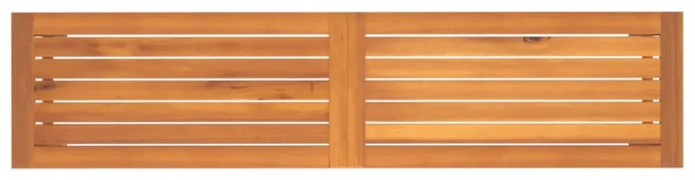 tömör akácfa kerti pad 150 x 35 x 45 cm