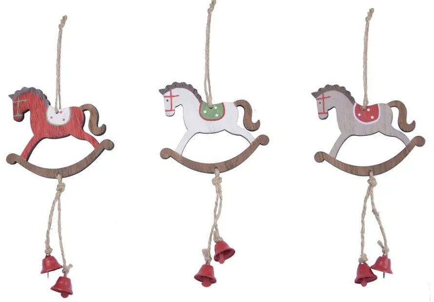 3 db-os lovas függődísz készlet - Ego Dekor