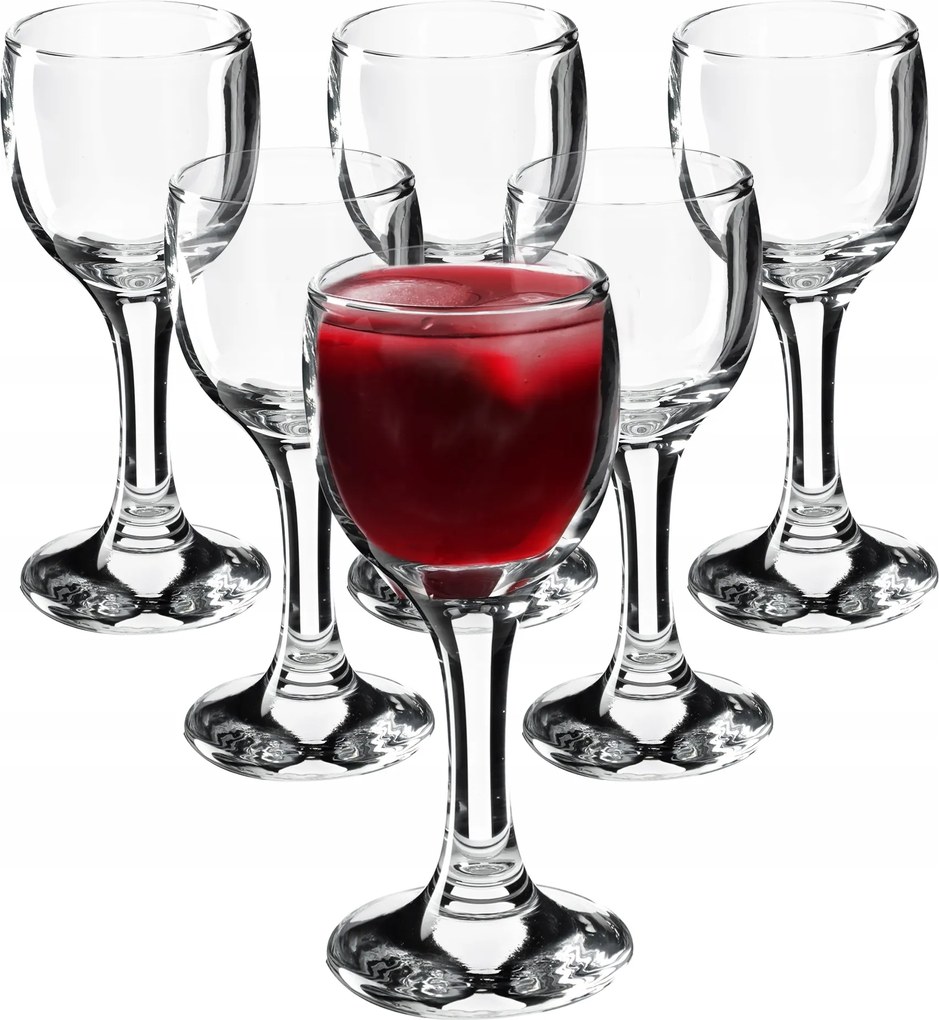 Vodka Likőr Poharak Tinktúra 55ml 6db-os Pohár Szett