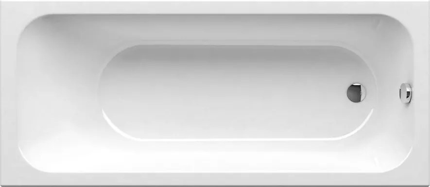 Ravak C731000000 - CHROME fürdőkád 160x70 cm akril/fehér