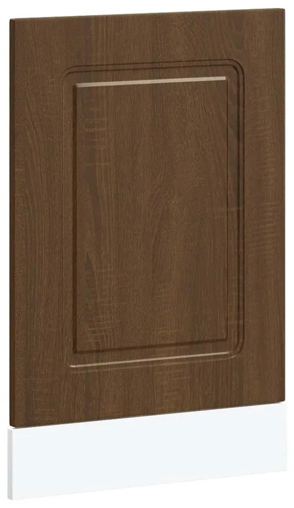 mosogatógép panel Kalmar barna tölgy 45x1,5x67 cm