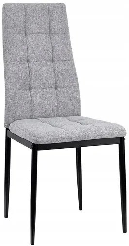 PreHouse Elegáns szürke színű konyhai szék kárpitozással