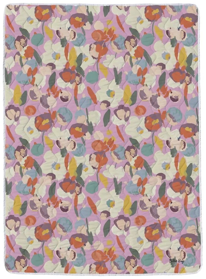 Pamut-szatén steppelt takaró és párnahuzat szett 140x200 cm – Butter Kings