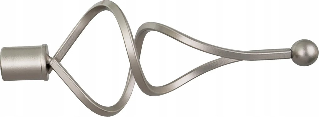 Függönykarnis végzáró fi16 Áttört szatén