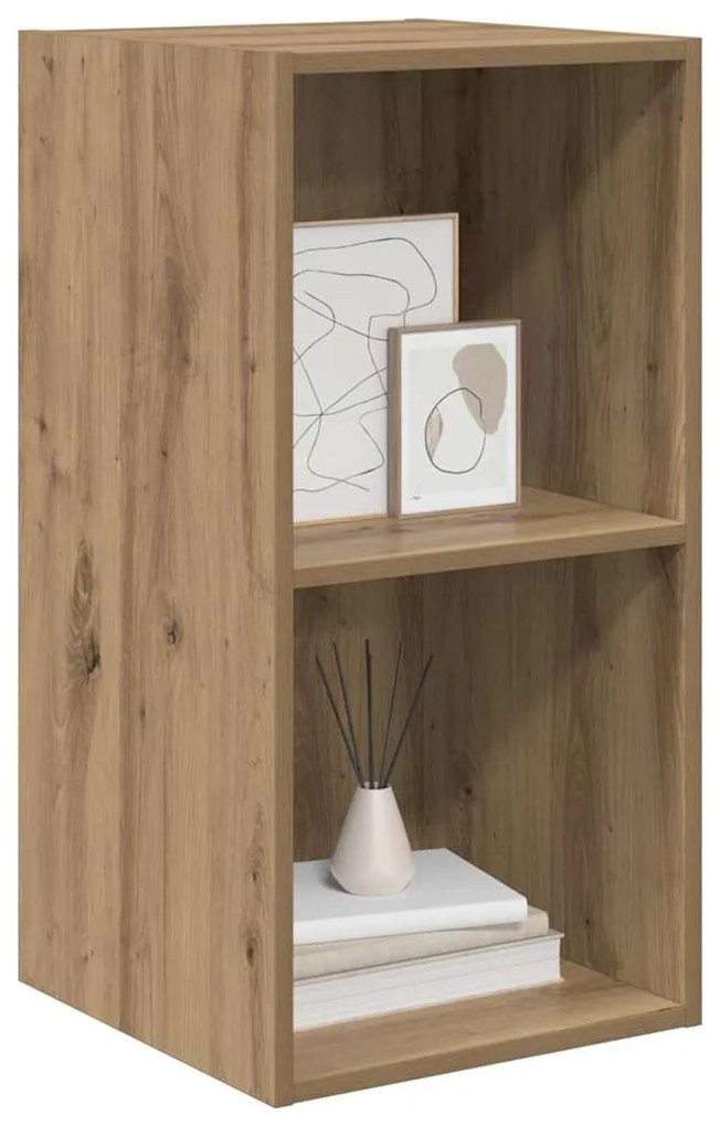 Fali TV szekrény kézműves tölgy 37 x 37 x 72 cm Faanyag