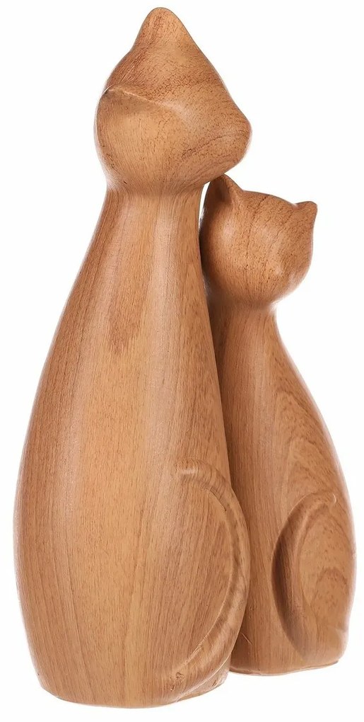 Dekoráció Macskák, 11 x 6 x 17 cm, 2 db-os szett,polirezín