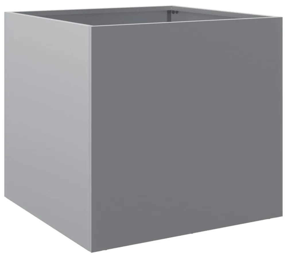 vidaXL ezüstszínű horganyzott acél növénytartó 49x47x46 cm