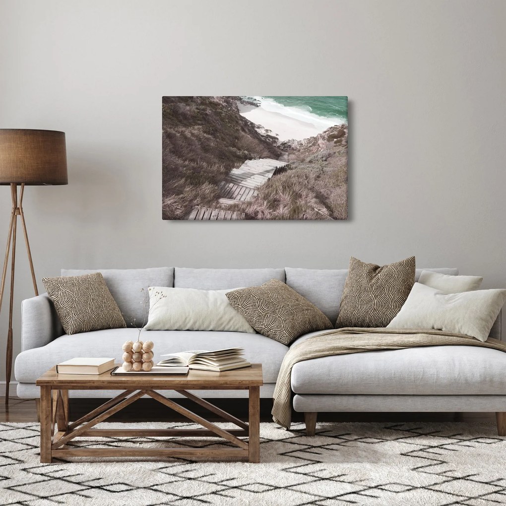 Kép - Utazás a Smaragd-tengerhez (90x60 cm)