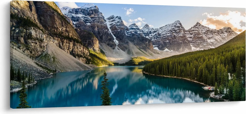 Kép - Kanada, Banff Nemzeti Park, Moraine Lake (120x50 cm)