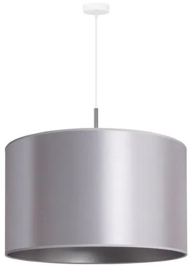 Duolla - Csillár zsinóron CANNES 1xE27/15W/230V á. 50 cm ezüst