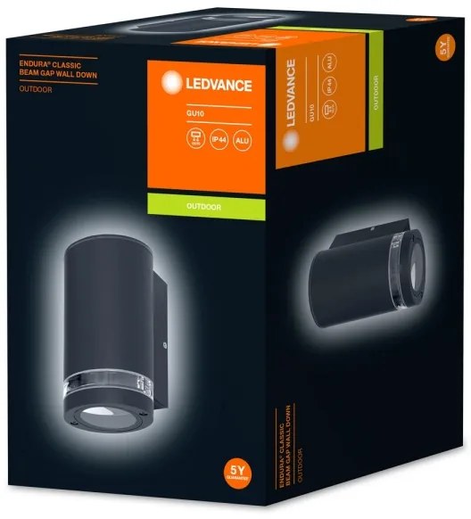 Ledvance - Kültéri fali lámpa BEAM 1xGU10/35W/230V IP44