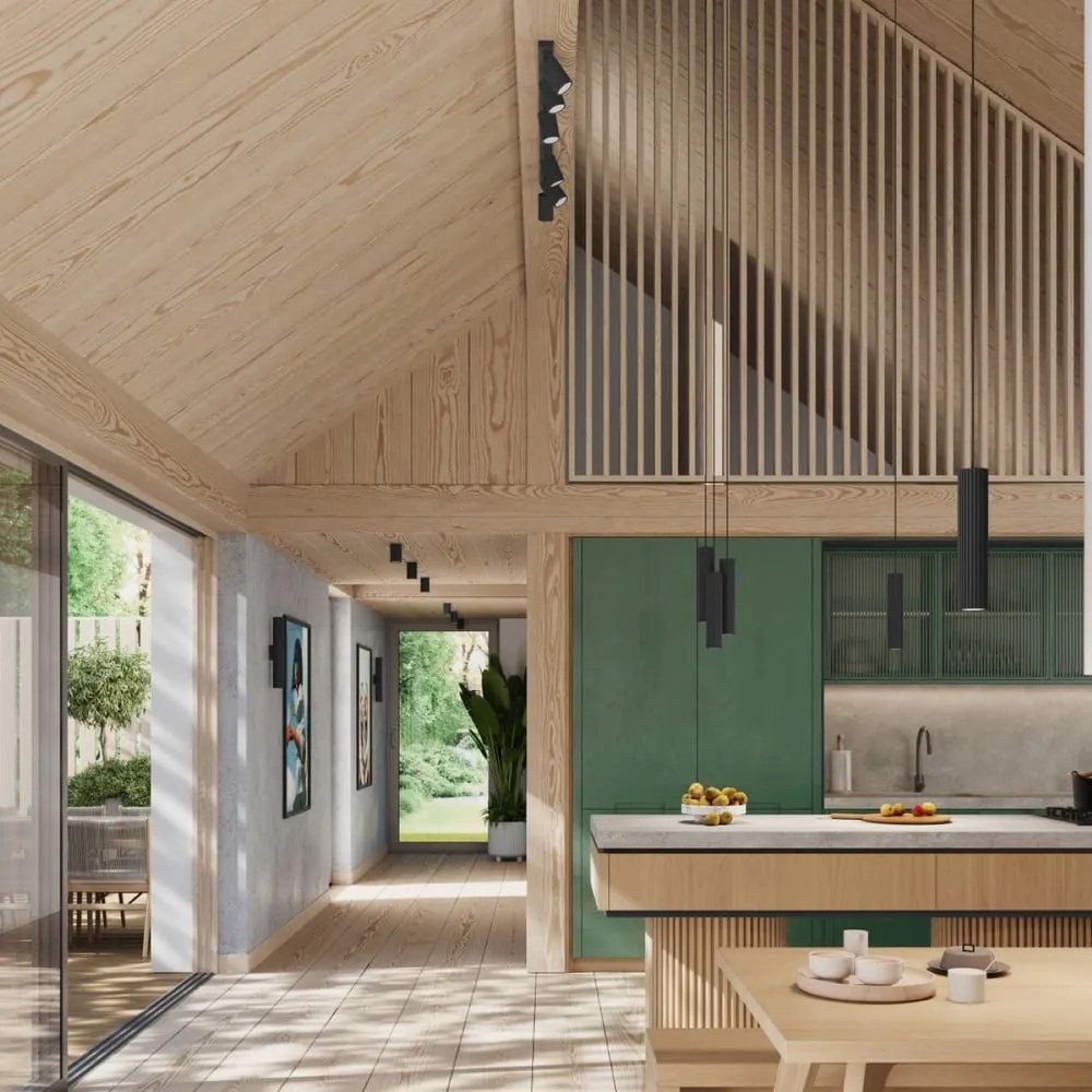 Fekete fali lámpa Gleam – Sollux