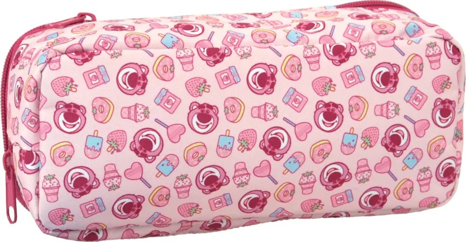 Disney Játékháború Lotso 2 rekeszes tolltartó 23,5 cm