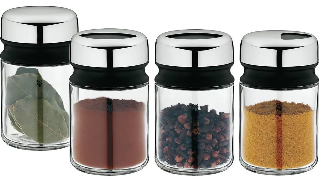 WMF - Fűszertartó készlet 4db DEPOT 9,5 cm rozsdamentes