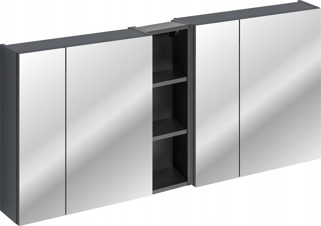 Bútorszett 140cm 2 db tükörrel ellátott szekrénnyel