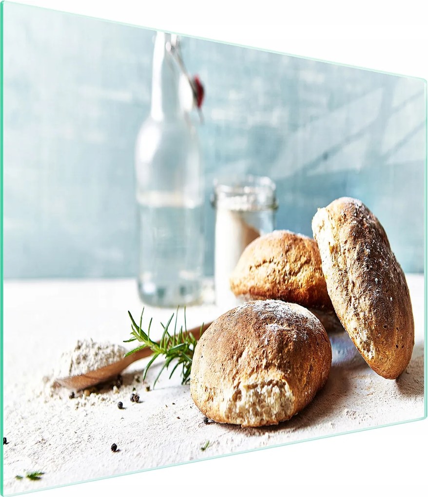 Üveg Vágódeszka 52x30 Kenyér Edzett Üveg